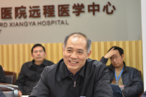 省委常委、组织部长郭开朗来中南大学湘雅三医院调研