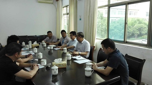 江华县卫计委主任唐正亚一行来院交流对口支援工作